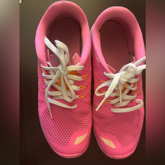 Hot Pink Nike Running Shoes - Picture 2 of 3